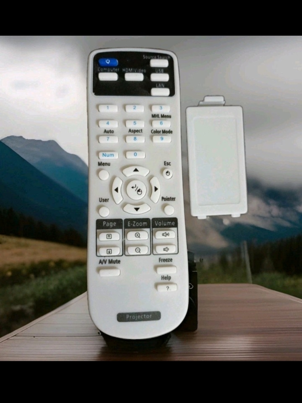 1613717 Remote Control for Epson Projector 520 525W 530 535W 570 575W 580 585W